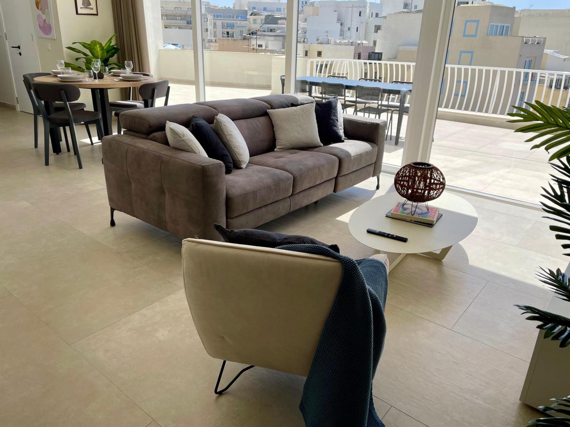 Bugibba Square Seafront Lux Apartments By Holi St. Paul's Bay Exterior foto